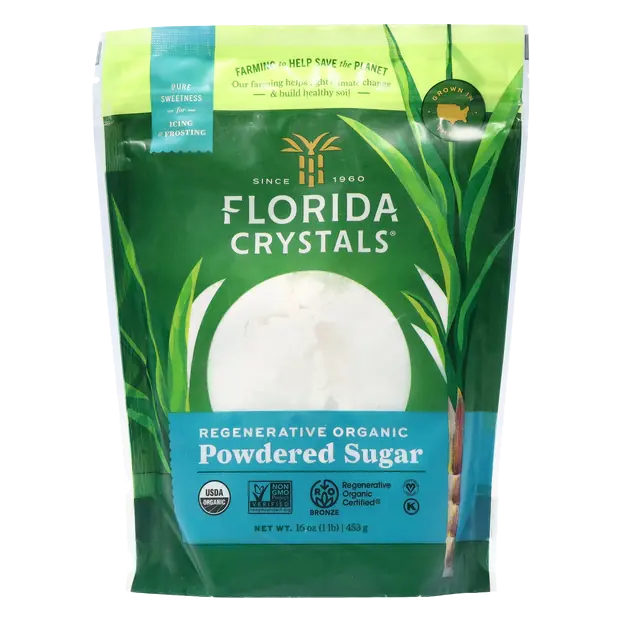 Regenerative Organic Powdered Sugar