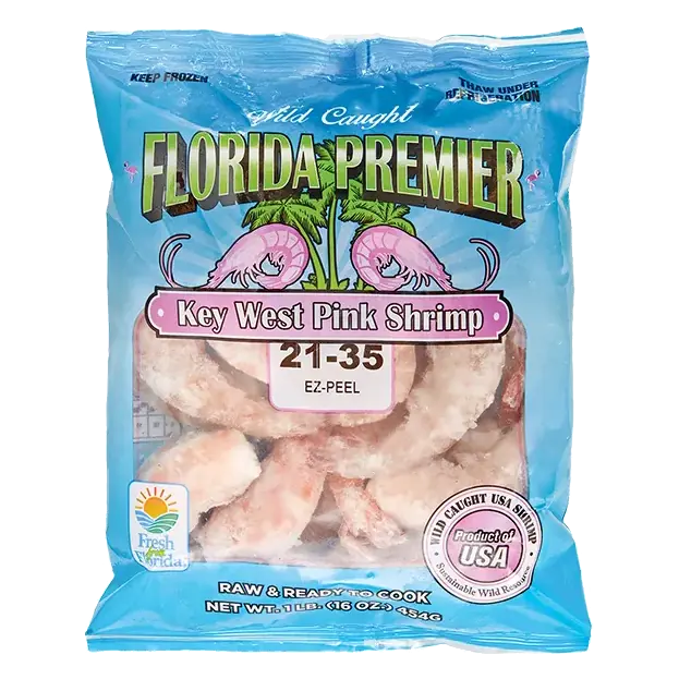 Key West Pink Shrimp 21/-35 EZ-Peel