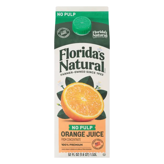 Premium No Pulp 100% Orange Juice