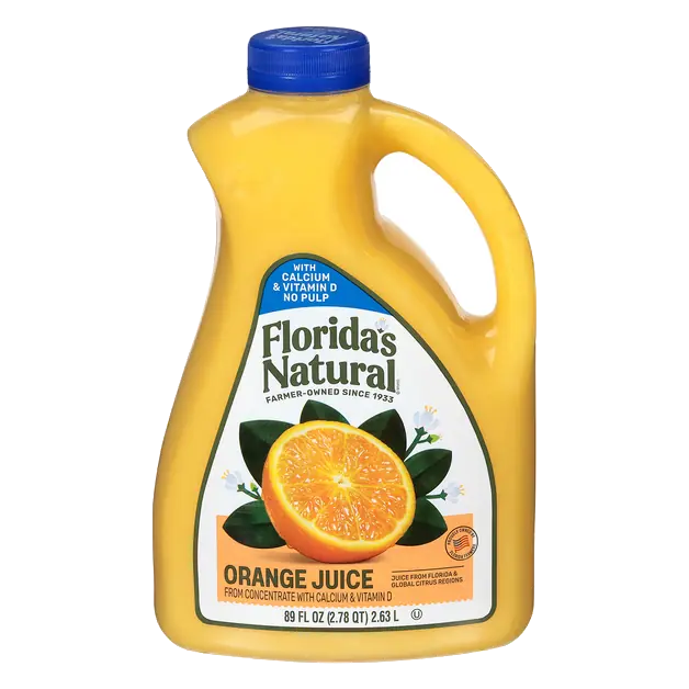 Premium No Pulp Calcium & Vitamin D 100% Orange Juice