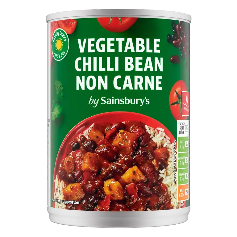 Sainsbury's Flourish Vegetable Chilli Bean Non Carne 392g
