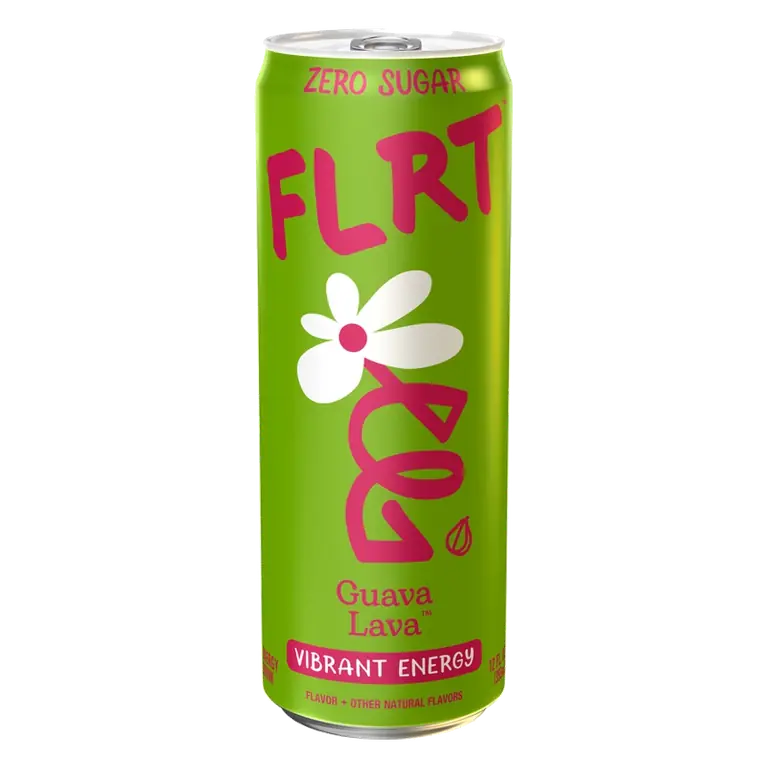 FLRT Guava Lava Sugar Free Energy Drink Single, 12 fl oz: Caffeinated
