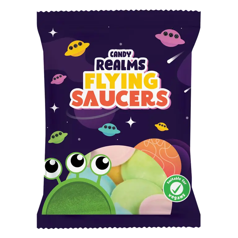Candy Realms Flying Saucers 40g