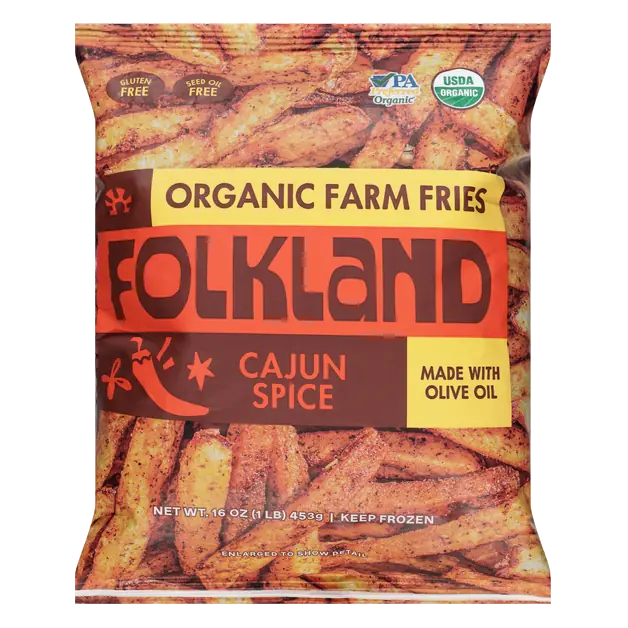 Organic Cajun Spice Farm Fries Frozen