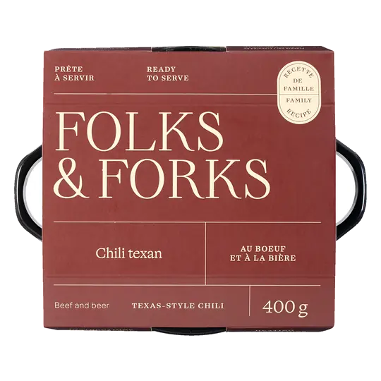 Folks & Forks Chili Texas Style Beef And Beer 400 ml