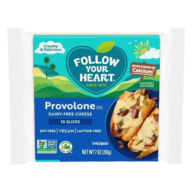 Provolone Style Dairy Free Cheese Slices
