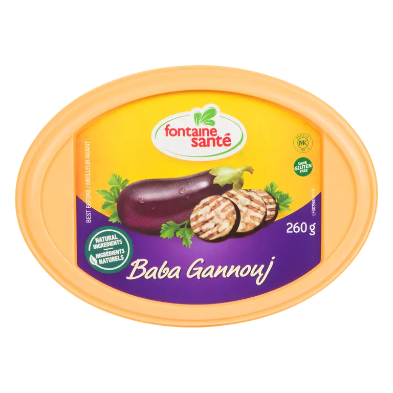 Gluten-Free Hummus Baba Gannouj 260 g