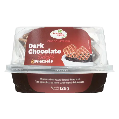 Hummus Dark Chocolate Delight & Pretzels 129 g