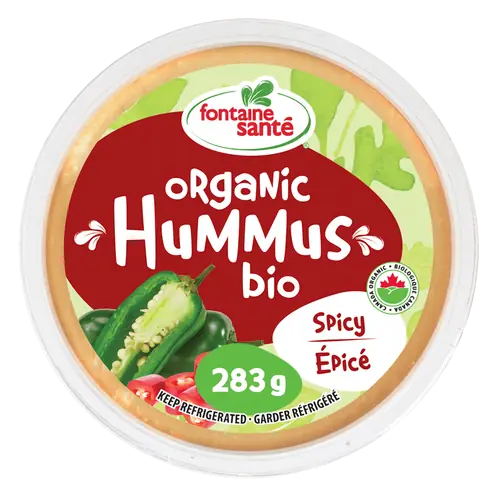 Organic Hummus Spicy 283 g