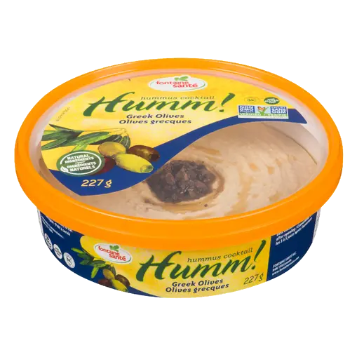 Humm! Vegan Hummus Cocktail Greek Olives 227 g