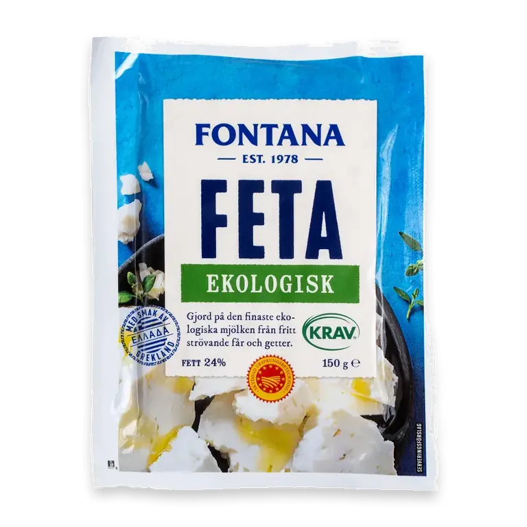 Fetaost Får & getmjölk 150g KRAV