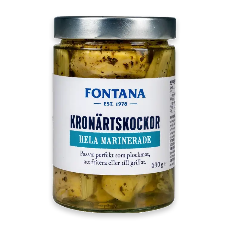 Kronärtskockor Hela Marinerade 530g