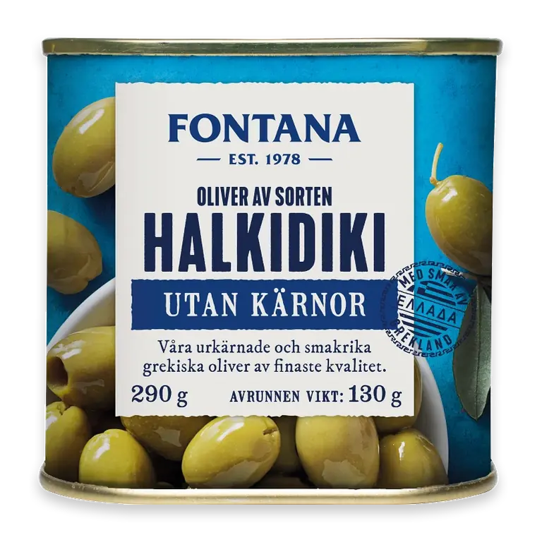 Oliver Halkidiki utan kärna 290g