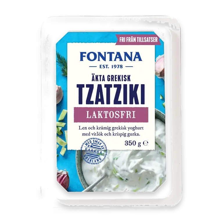 Tzatziki Laktosfri 350g