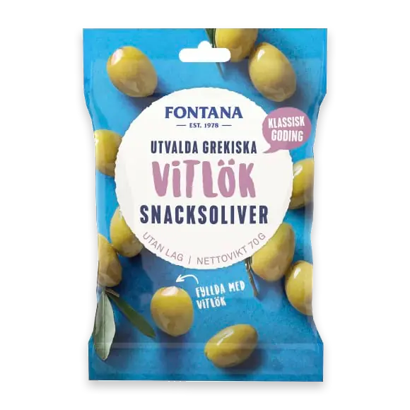 Vitlök Snacksoliver