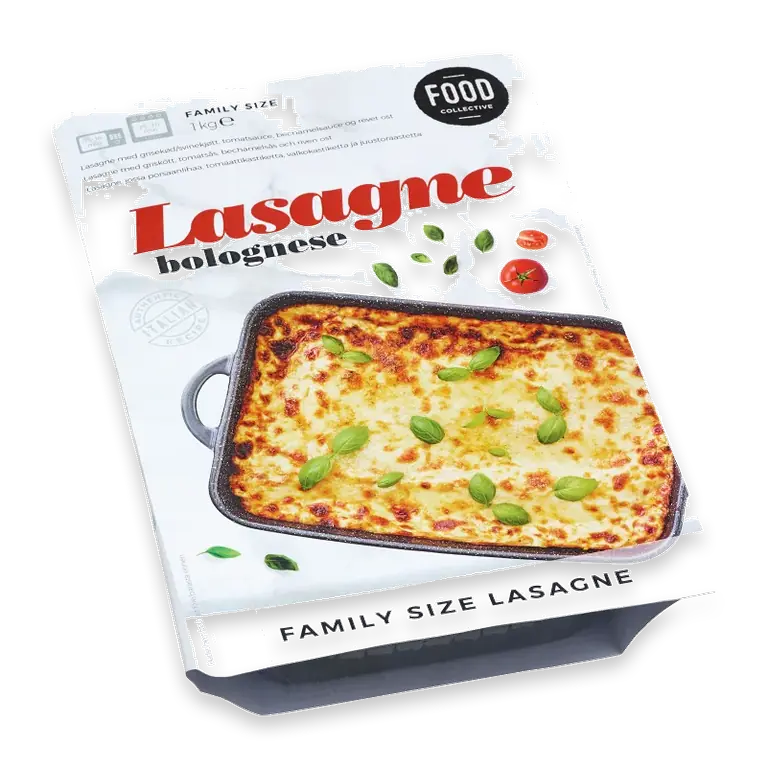 Färdigmat Lasagne Bolognese 1kg