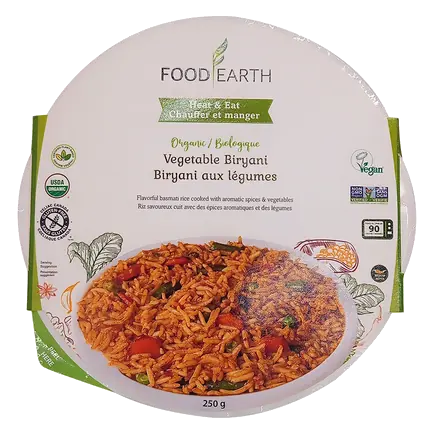 Organic Vegetable Biryani 250 g
