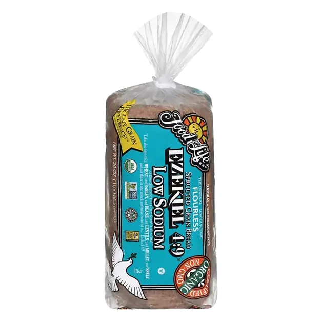 Ezekiel 4:9 Low Sodium Flourless Sprouted Grain Bread