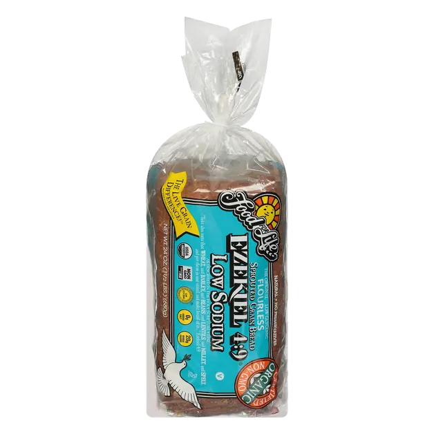 Ezekiel 4:9 Organic Low Sodium Sprouted Grain Bread Sliced