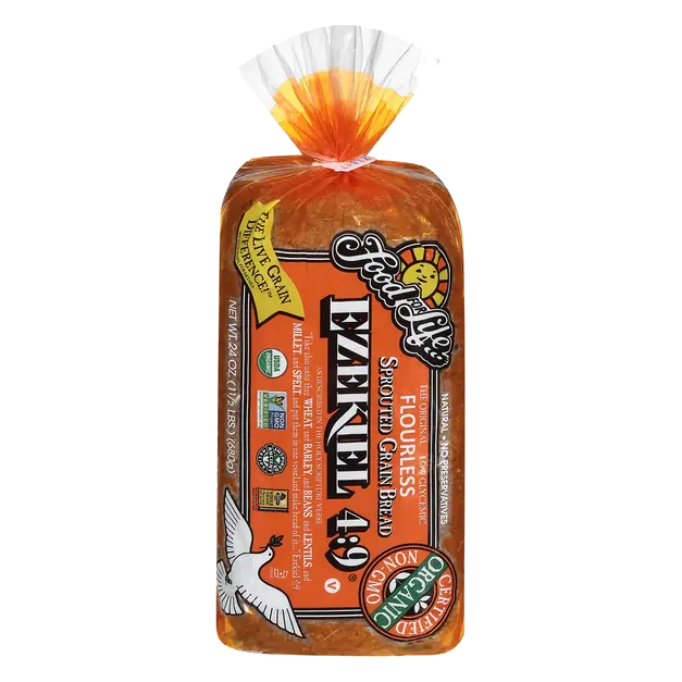 Ezekiel 4:9 Organic Original Sprouted Grain Bread Sliced
