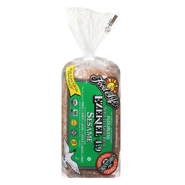 Ezekiel 4:9 Organic Sesame Sprouted Bread Sliced Frozen