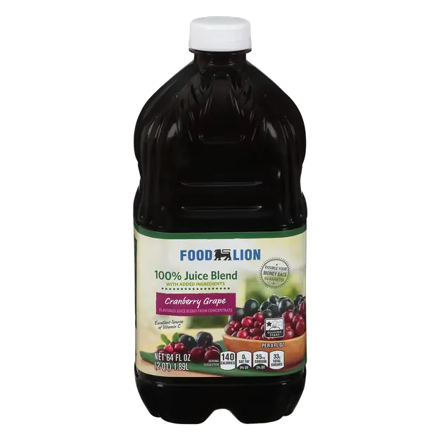 100% Cranberry Grape Juice Blend