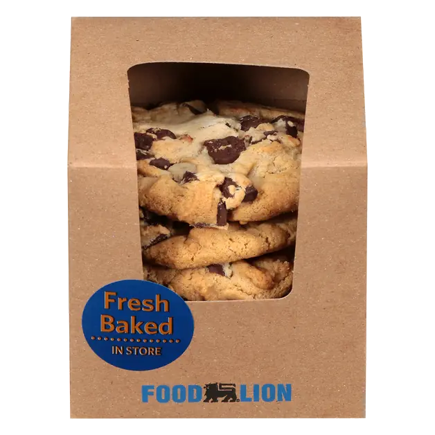 Bakery Gourmet Chocolate Chunk Cookies - 6 ct