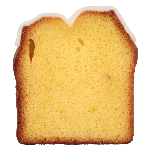Bakery Iced Lemon Cream Cake Slice