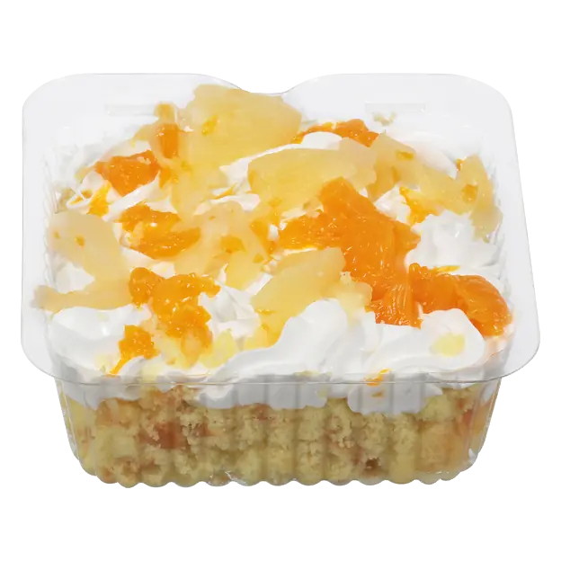 Bakery Orange Pineapple Cake Spoon Dessert
