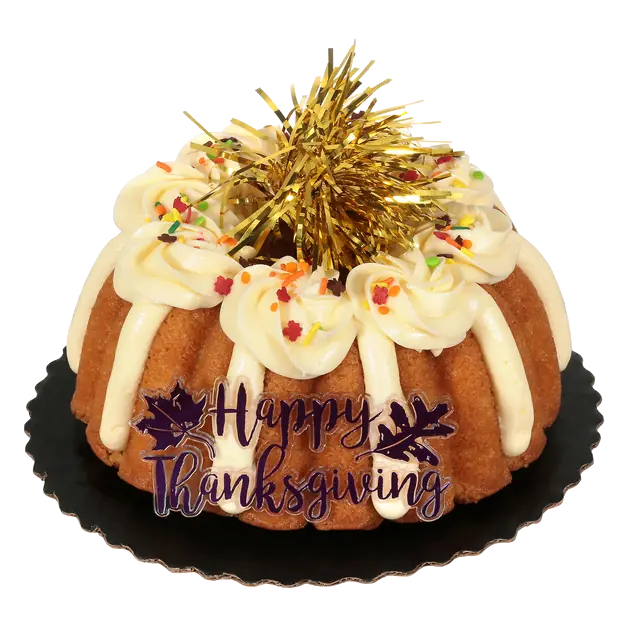 Bakery Vanilla Bundt Cake with Cream Cheese Frosting
