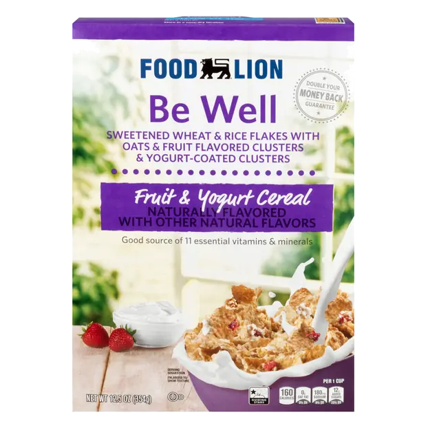 Be Well Fruit & Yogurt Cereal