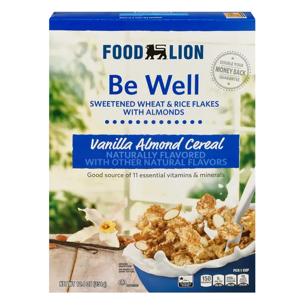 Be Well Vanilla Almond Cereal