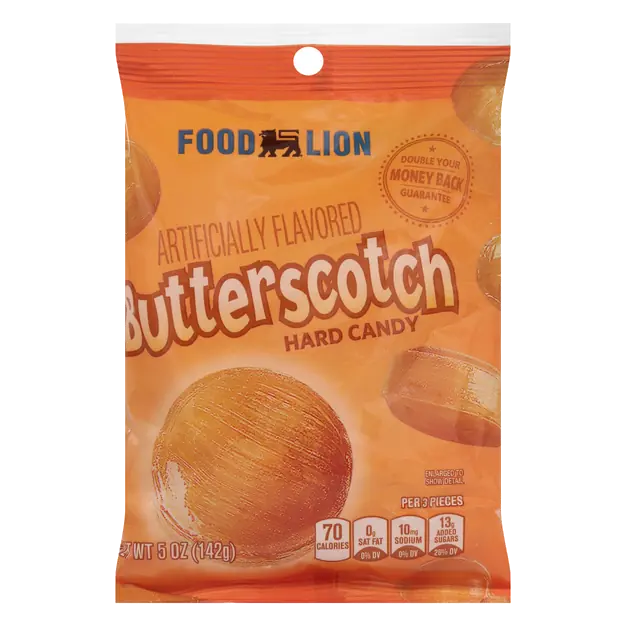 Butterscotch Flavored Hard Candy