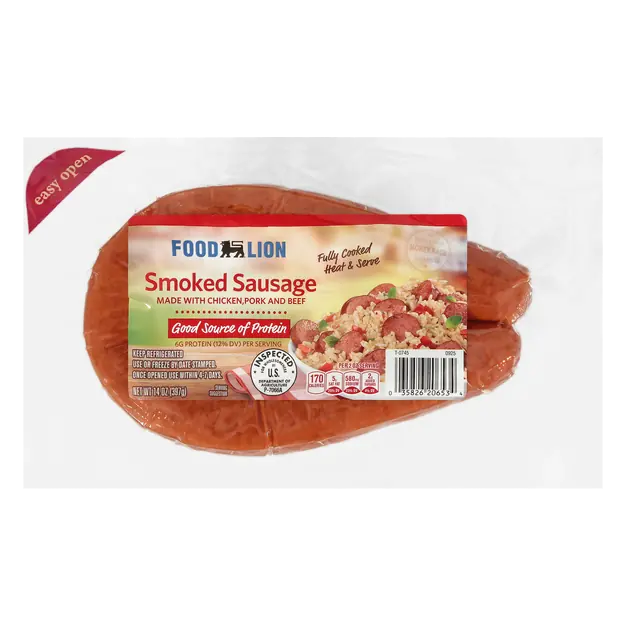 Chicken Pork & Beef Smoked Sausage