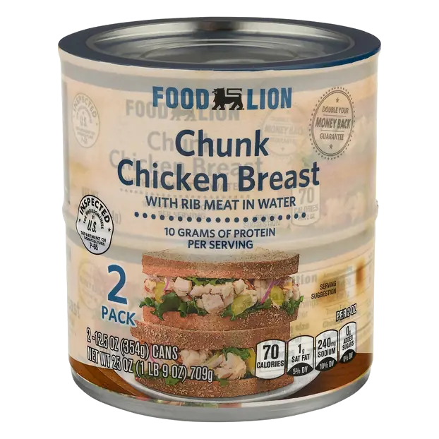 Chunk Chicken Breast in Water - 2 ct