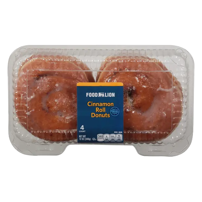Cinnamon Roll Donuts - 4 ct