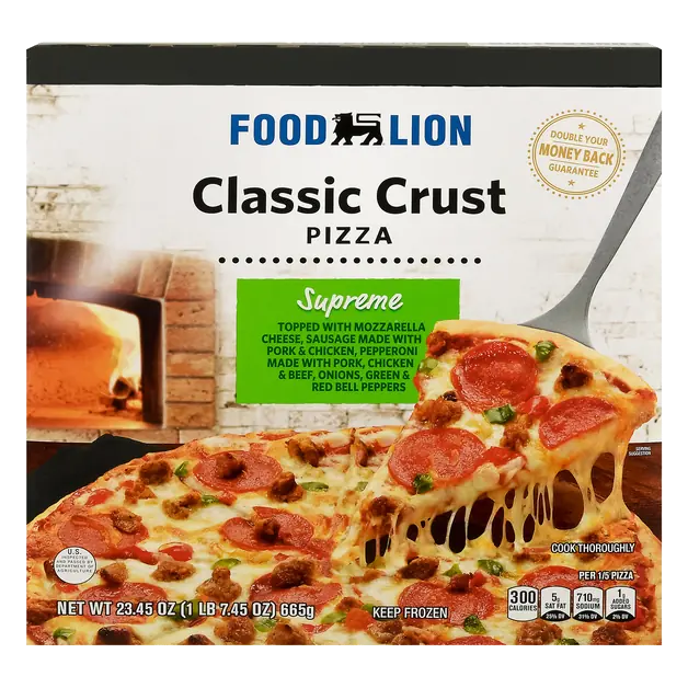 Classic Crust Supreme Pizza Frozen