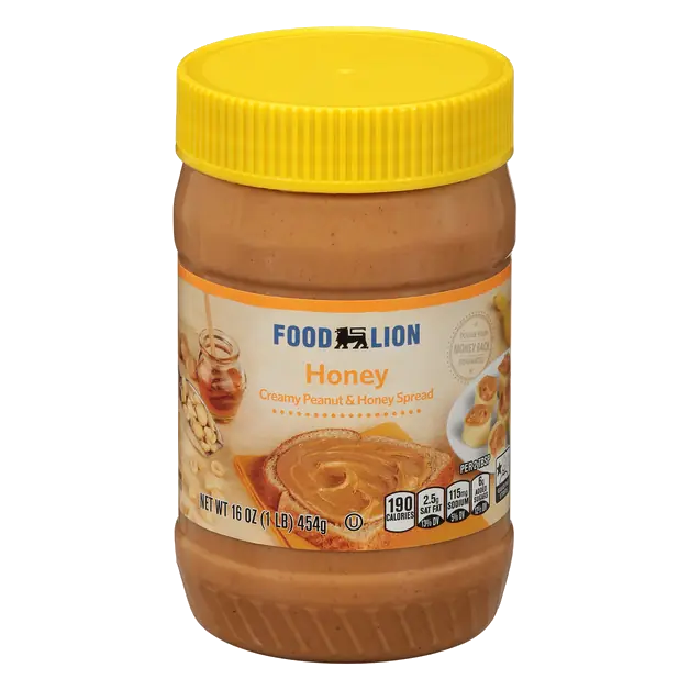 Creamy Peanut & Honey Spread