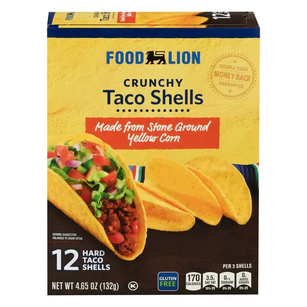Crunchy Hard Taco Shells - 12 ct