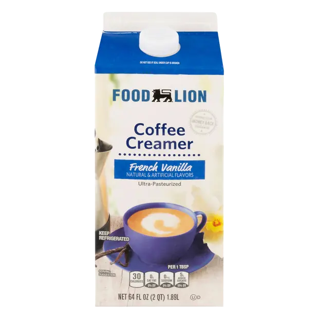 French Vanilla Flavored Coffee Creamer