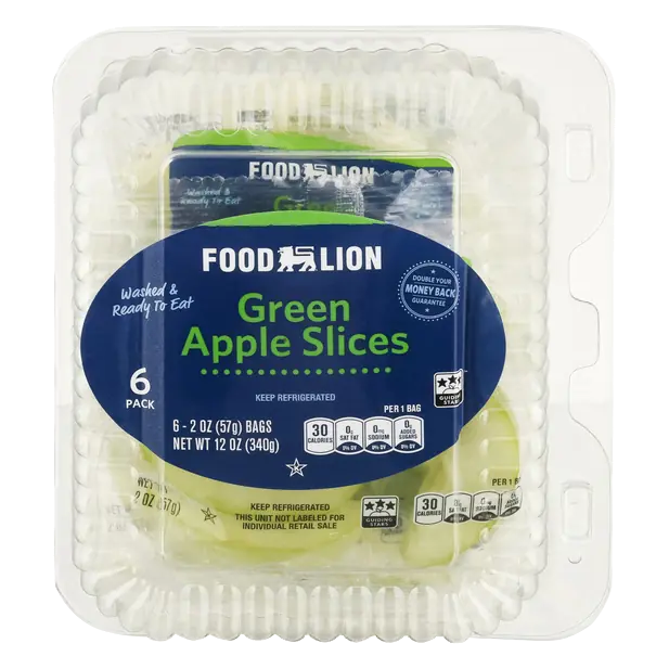 Green Apple Slices - 6 ct