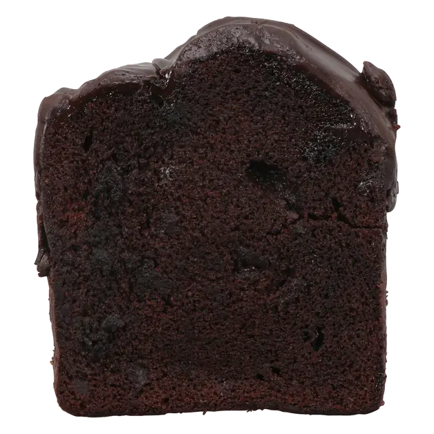 Iced Chocolate Cream Cake Slice