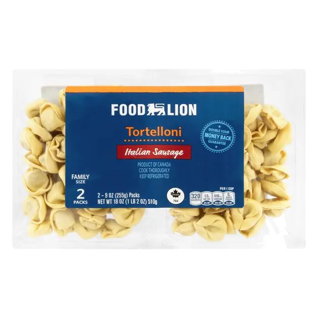 Italian Sausage Tortelloni Pasta Value Pack Fresh