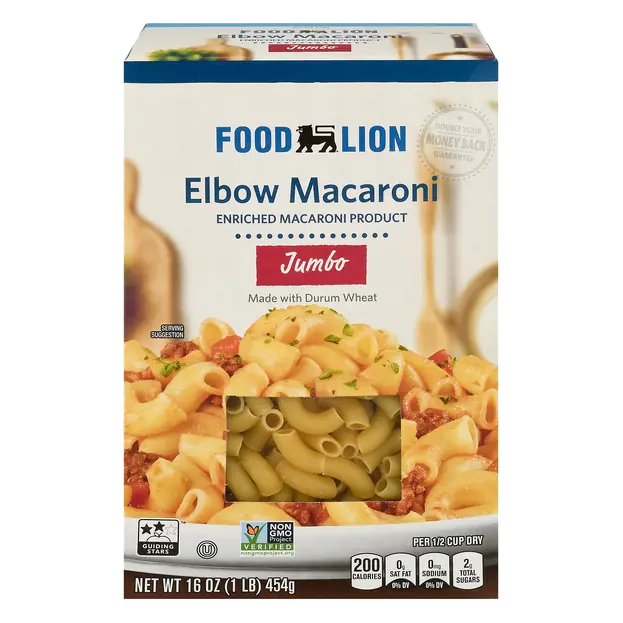 Jumbo Elbows Macaroni Pasta
