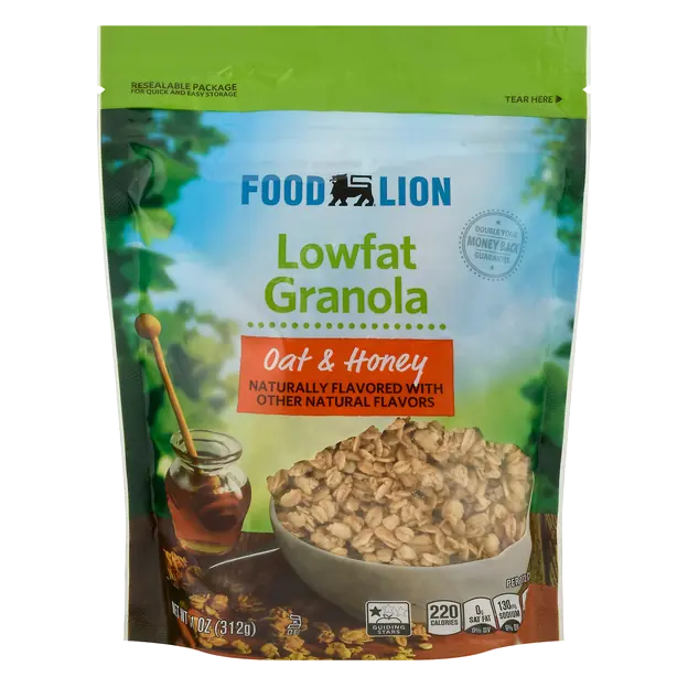 Low Fat Oat & Honey Granola