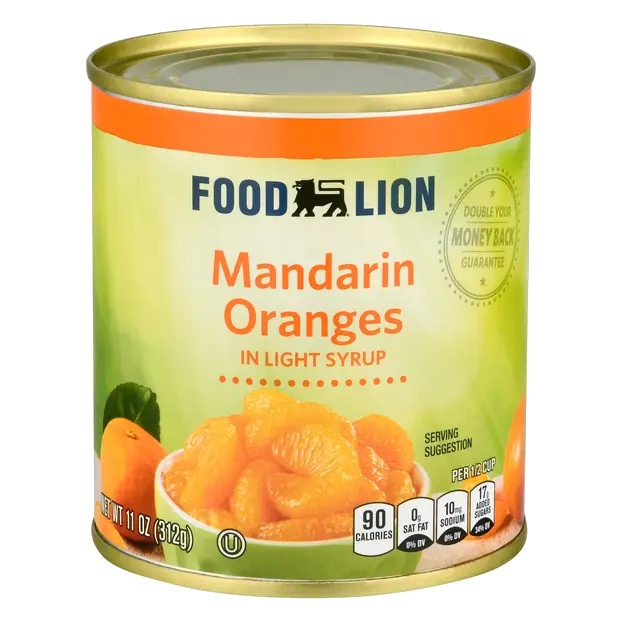 Mandarin Oranges in Light Syrup
