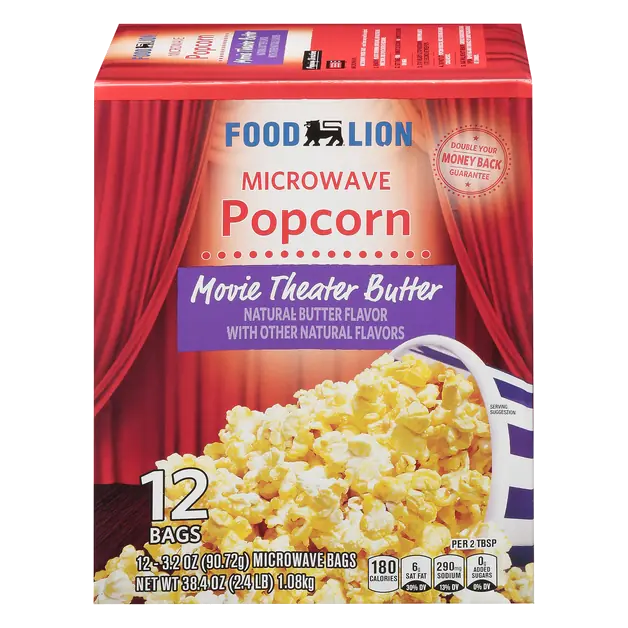 Movie Theater Butter Microwave Popcorn - 12 ct