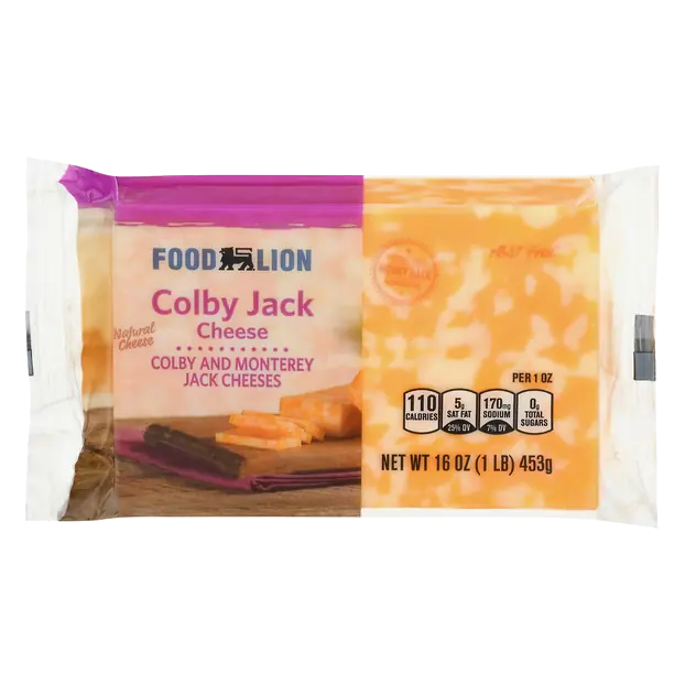 Natural Colby Jack Cheese Block