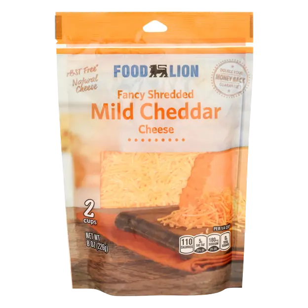 Natural Fancy Shredded Mild Cheddar Cheese