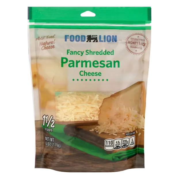Natural Fancy Shredded Parmesan Cheese